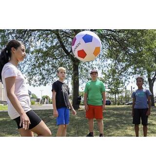 Omnikin&#174; fotball 36 cm Superlett ball til lek og trening